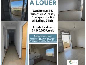 Location appartement bejaia ( béjaia ) f3 immobilier