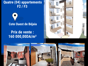 Appartement bejaia vente immobilier