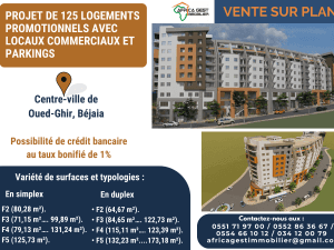 Appartement bejaia vente algérie