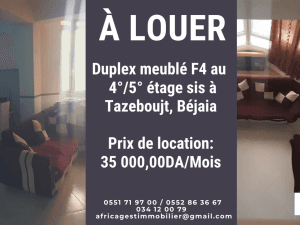Duplex f4 — béjaia