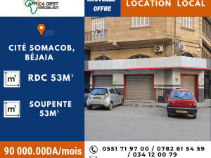 Location local bejaia ( béjaia )  algérie