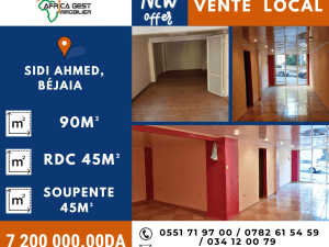 Local bejaia vente immobilier