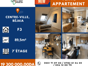 Appartement bejaia vente f3 immobilier