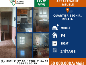 Bejaia location appartement  ( béjaia ) f4 algérie