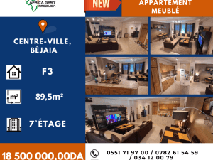 Vente appartement bejaia ( béjaia ) f3 algérie