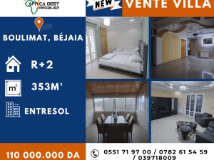 Villa bejaia vente algérie