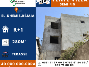 Villa bejaia vente f4 immobilier